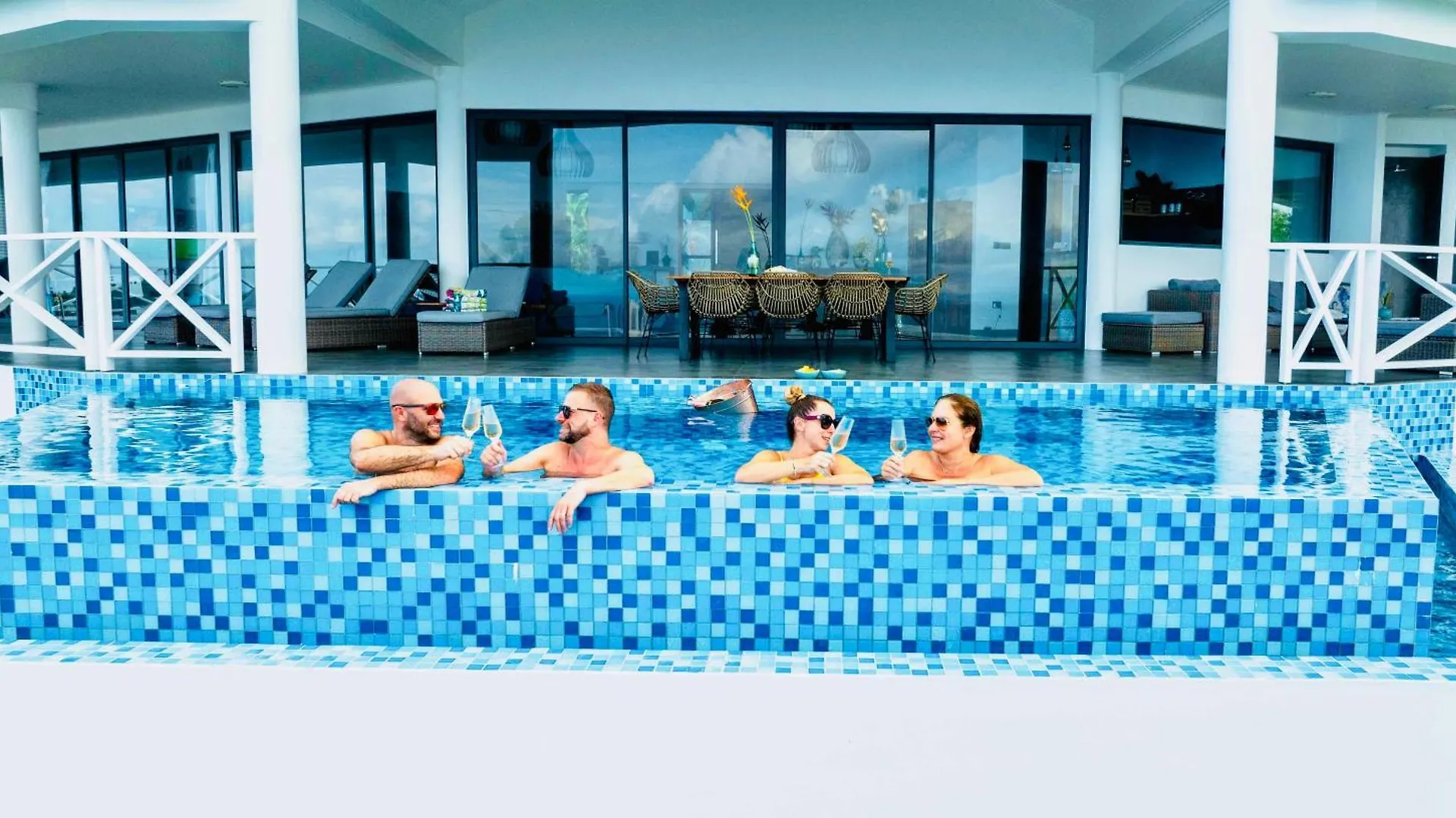 Villa Club Tropicana Carana With Private Infinity Pool Machabee Seychely
