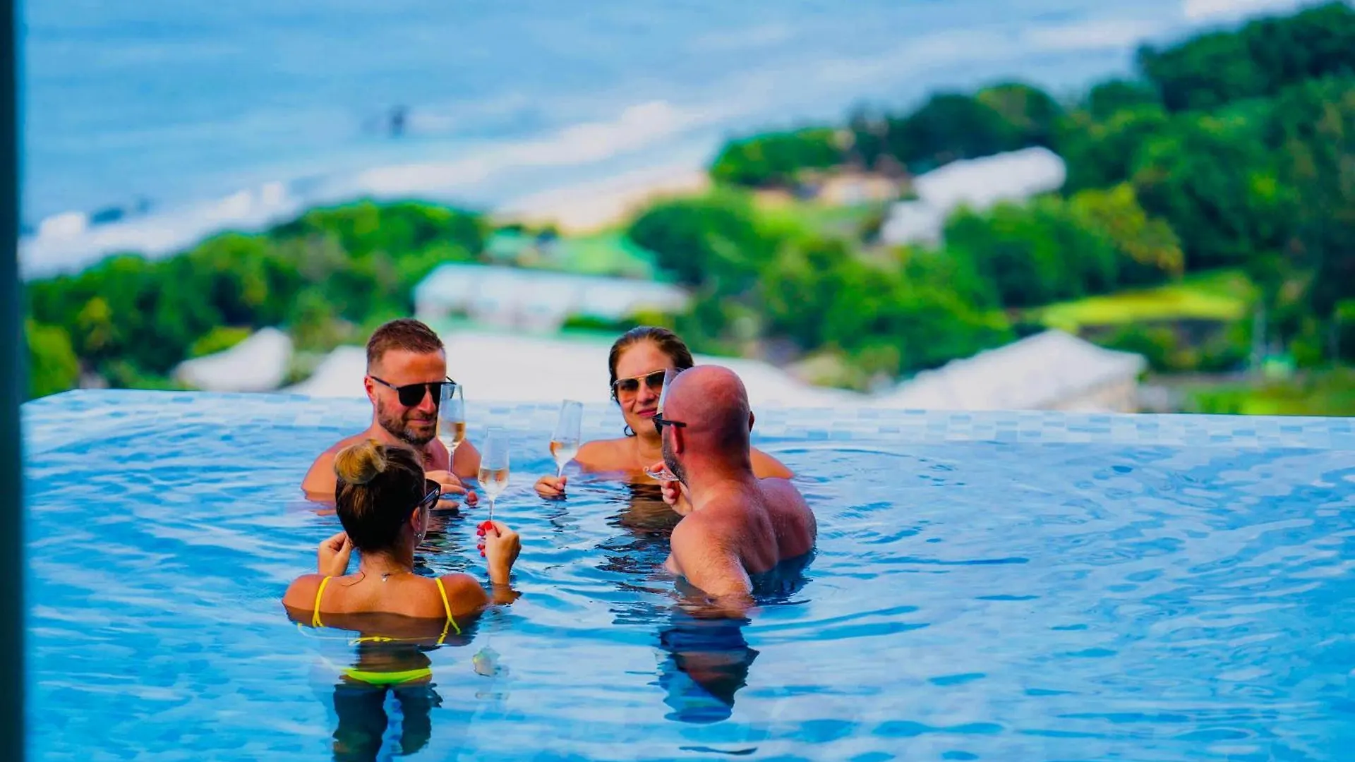 Villa Club Tropicana Carana With Private Infinity Pool Machabee Apartmán